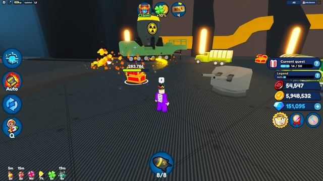 LAUNCH NUKE With 694,290 Tons Of TNT In Roblox Nuke Simulator смотреть онлайн