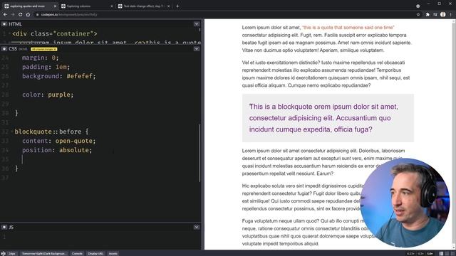 5 underused CSS properties, values, and selectors смотреть онлайн