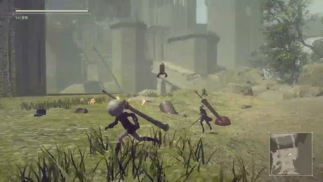 Getting the Hardest Secret Ending (Part 1) - Nier Automata | Llama Plays смотреть онлайн