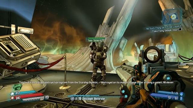 Borderlands The Pre Sequel - No such thing as a free launch - Side Mission смотреть онлайн