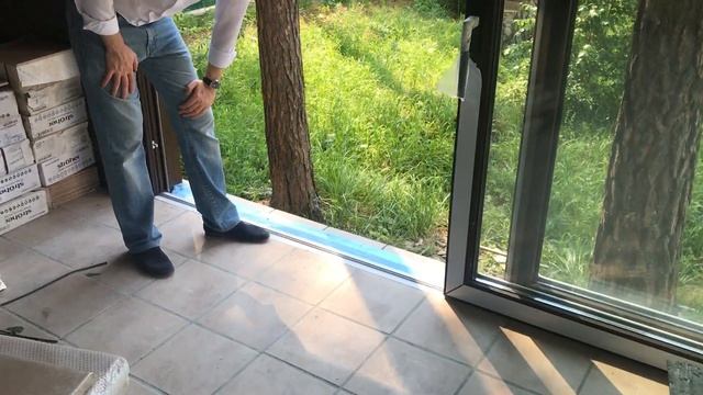 Подъемно-сдвижной портал REHAU GENEO смотреть онлайн