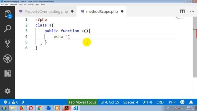 21 OOP method scope get set type hinting смотреть онлайн