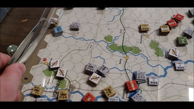 GMT: Stalingrad 42 Board Game German Fall Blau Campaign Turn 17 смотреть онлайн