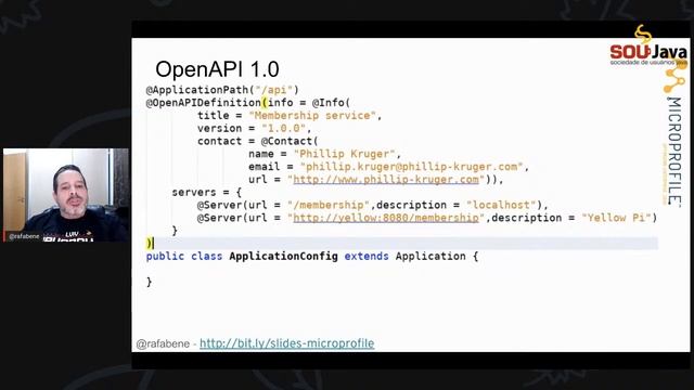 25 Anos de Java: Microprofile: Enterprise o suficiente para microserviços com Rafael Benevides смотреть онлайн