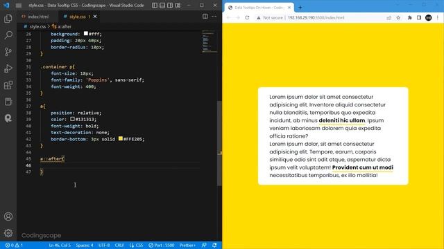 Create Simple Tooltips on Hover - Simple Tooltip CSS смотреть онлайн