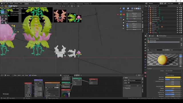 3D Modelling Plantera (Terraria Boss) смотреть онлайн