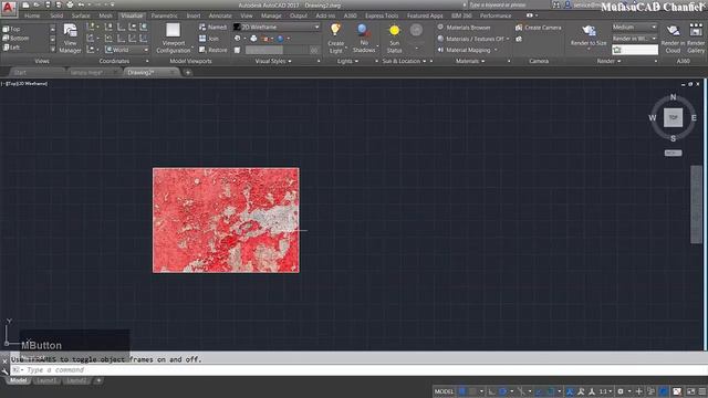 Autocad How To Apply Texture Image Into 2D Sketch смотреть онлайн