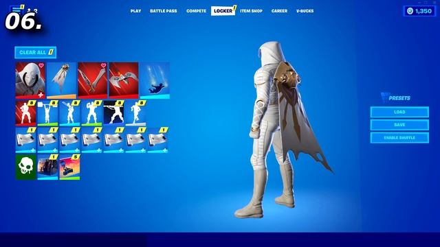10 Best MOON KNIGHT Skin Combos! (Moon Knight Fortnite) смотреть онлайн