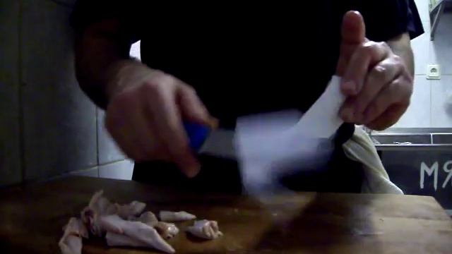 Нож в работе,от Мастерской 