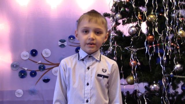 Папулов Саша. Стихотворение о Рождестве. 6 лет смотреть онлайн
