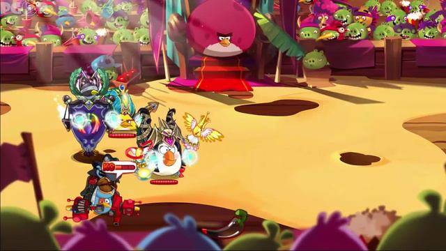 Angry Birds Epic #128 - Knocking Out the Banner While All Enemies Are Knocked Out! смотреть онлайн