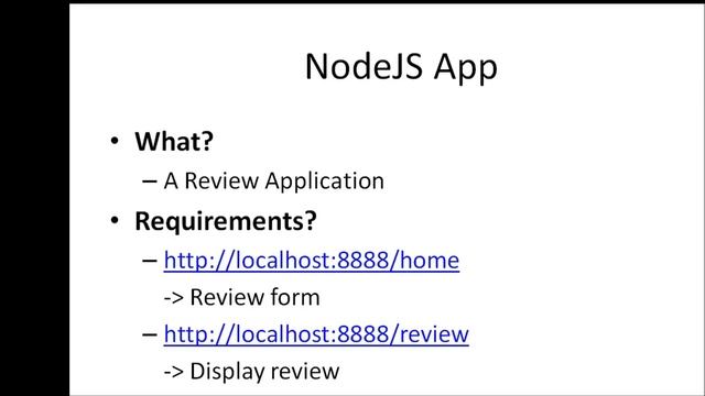 Node js Tutorial for Beginners -11 - Build your own application смотреть онлайн