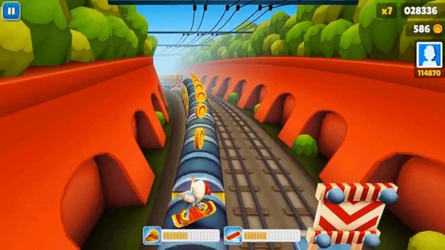 SUBWAY SURFERS GAMEPLAY PC HD ✔ JAKE - ESCAPE FROM THE INSPECTOR AND HIS DOG! смотреть онлайн