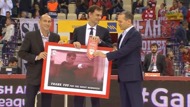 Olympiakos is honoring Bartzokas смотреть онлайн