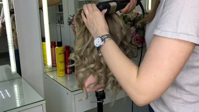 Как сделать голливудскую волну? смотреть онлайн