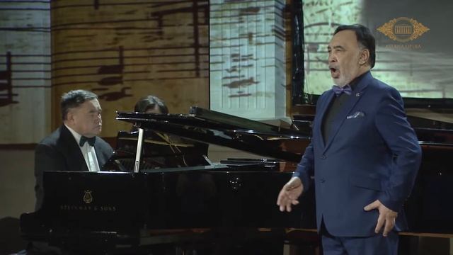 Ахмет Жубанов - Ария Абая из оперы "Абай". Исполняют Шахимардан Абилов, Нурлан Измаилов смотреть онлайн