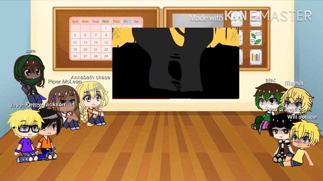 Percy Jackson+magnus chase react to ‘build our machine’ bendy and the ink machine смотреть онлайн