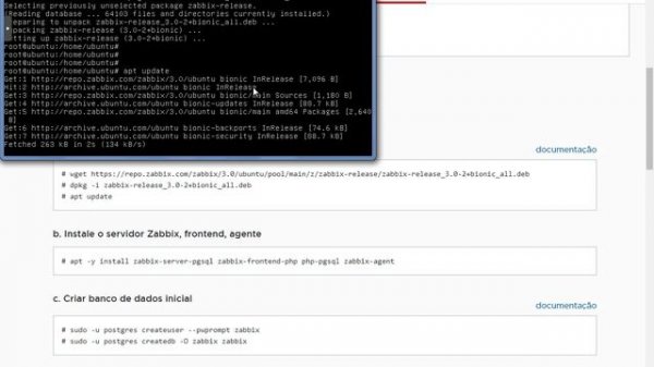 Instalando Zabbix Server no PROXMOX
