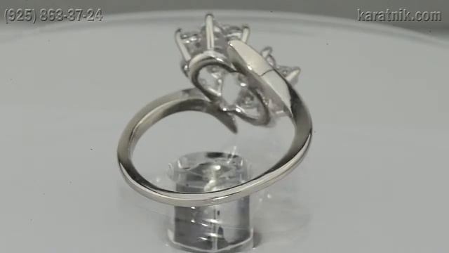 Золотое кольцо с бриллиантами 1 карат смотреть онлайн