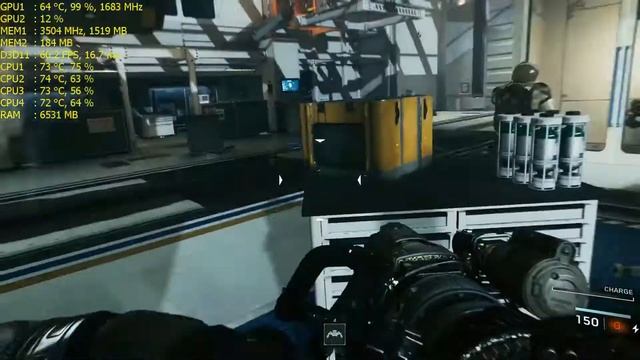 Call of Duty Infinite Warfare MSI GL62M 7RD i5 7300HQ GTX 1050 (All Settings Tested) смотреть онлайн