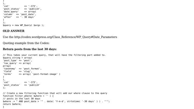 Wordpress: How to get posts published between a date and today? (3 Solutions!!) смотреть онлайн