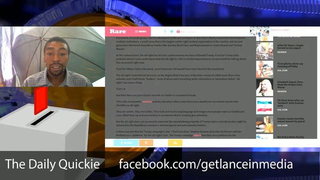 No Folks, Donald Trump ≠ The Alt-Right: TDQ 8-26-16 смотреть онлайн