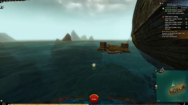 Buoyant Bough Mastery Point - Siren's Landing [GW2] смотреть онлайн