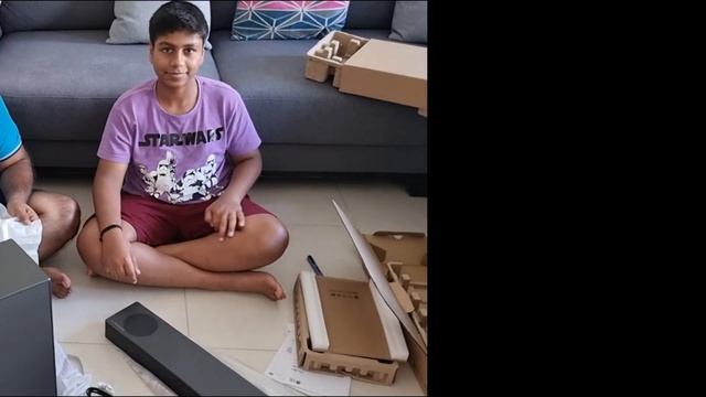 Unboxing new LG S75Q 3.1.2 ch sound bar with meridian смотреть онлайн