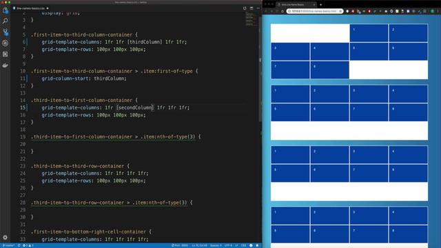 28 Naming Grid Lines смотреть онлайн