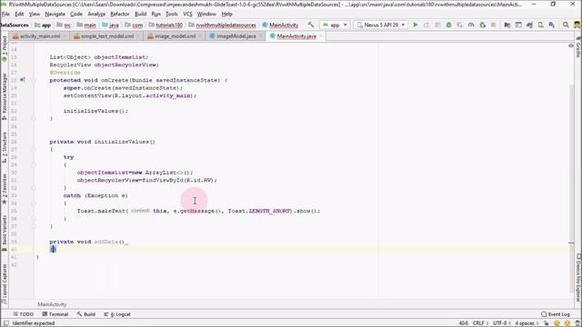 Recyclerview with Multiple View Types with Java in Android Studio 2020 | Part 2 смотреть онлайн