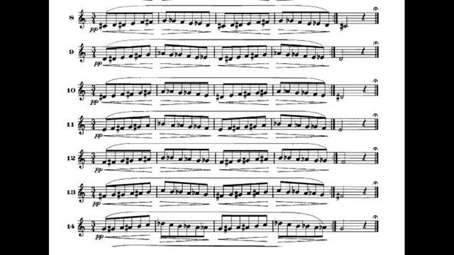 [TRUMPET STUDY] Clarke Technical Studies For The Cornet Or Trumpet - #1 From Line 8 To 14