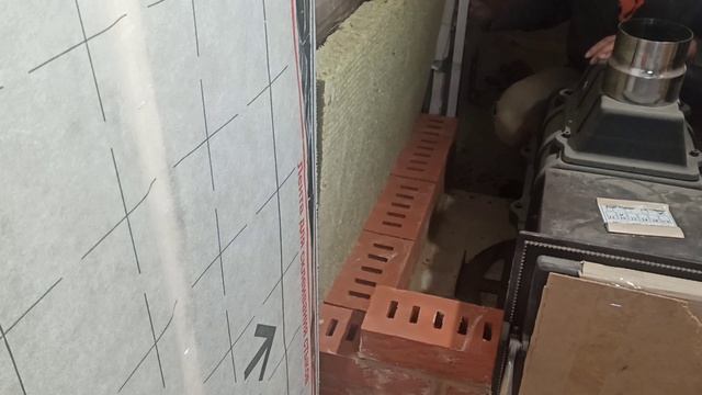 Портал из кирпича для металлической печи. смотреть онлайн