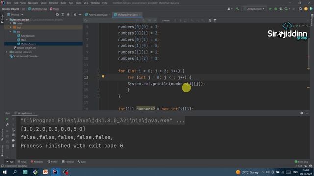 14-dars #java javada massivlar || massive || arrays in java || uzbek tilida java darslari смотреть онлайн