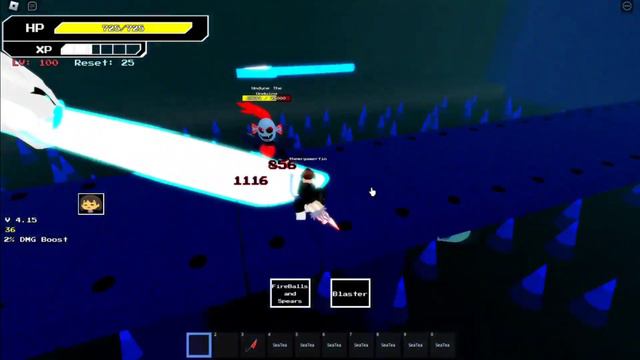 I beat undyne the undying without getting hit (Roblox: Undertale boss battles) смотреть онлайн