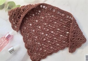 МК Узор для шали крючком