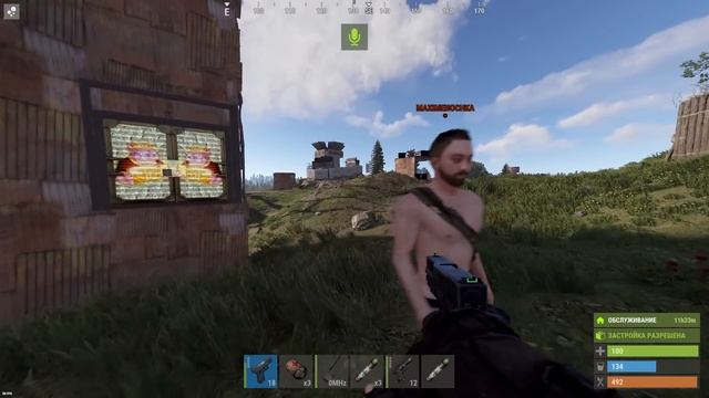 Моя ФЕРМА в ГИГАНТСКОМ МВК НЕБОСКРЕБЕ! История самой прибыльной фермы скрапа в игре Rust/Раст