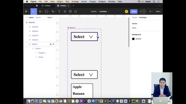 Dropdown Menu Using Figma #uxdesign #uidesign #viral #subscribe #figma смотреть онлайн