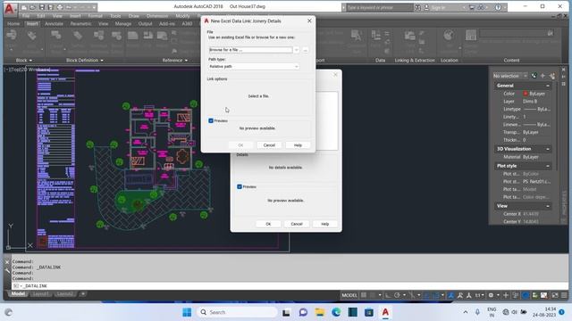 How to insert MS Excel file into AutoCAD //Data Link//Excel//AutoCAD смотреть онлайн