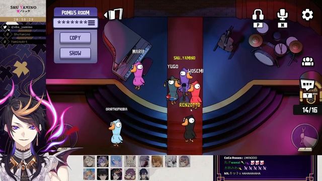 Shu Yamino goose goose duck collab moments 【NIJISANJI EN】 смотреть онлайн