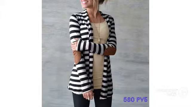 Одежда С АлиЭкспресс - женский кардиган за 580 рублей смотреть онлайн