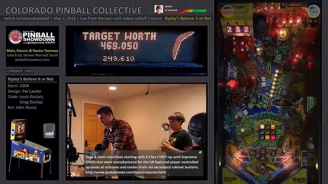 Ripley's Believe It or Not Pinball Tutorial with Adam and Escher Lefkoff смотреть онлайн