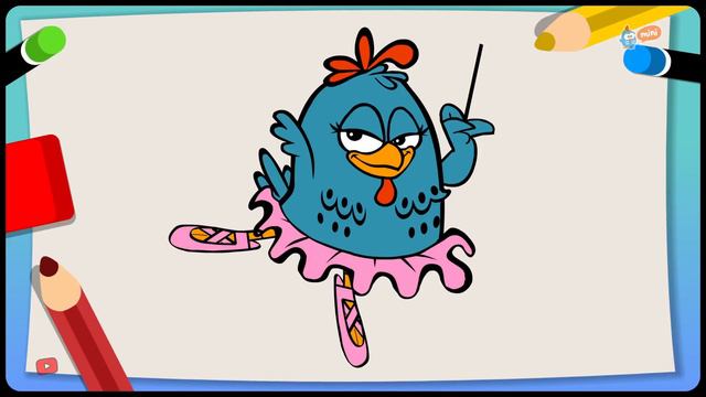 Crescendo com a Galinha Pintadinha | Pintura Mágica - Dança do Patinho смотреть онлайн