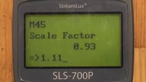 Портативный расходомер StreamLux SLS-700P