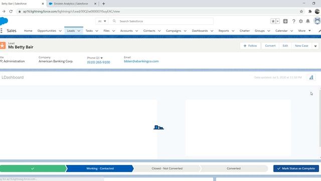 Einstein Analytics Embedding Dashboard on leads object #learnwithme смотреть онлайн