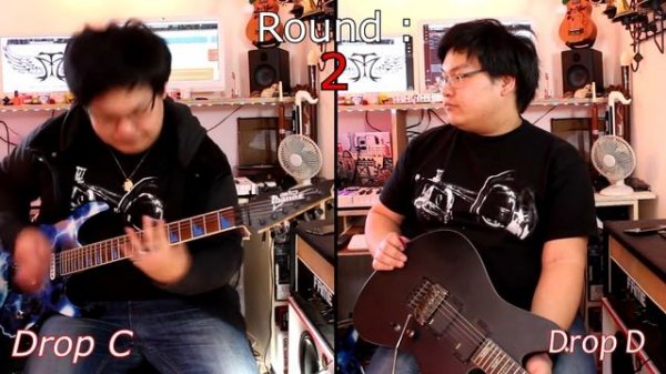 Drop Tuning War #3 : Drop D VS Drop C
