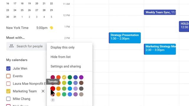 How to: Create a shared Google Calendar смотреть онлайн