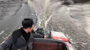 Ветерок 8 на глиссере под Прогресс 2м