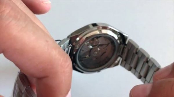 SNK607K1 Seiko 5 Automatic Black Dial