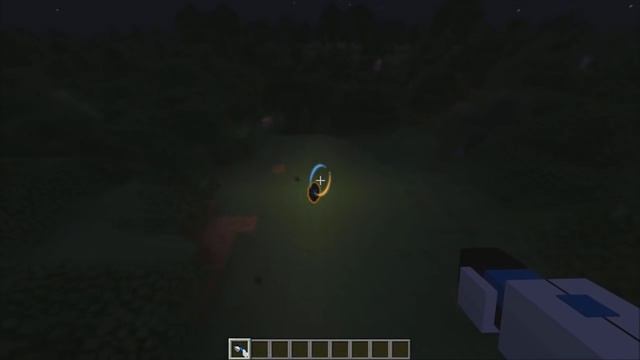 Minecraft Portal Gun Mod: Portal On The Moon?