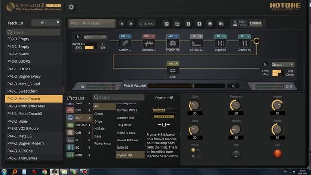 Hotone Ampero II Stomp (Reamping). Настройка Reaper для реампинга и записи DI сигнала смотреть онлайн